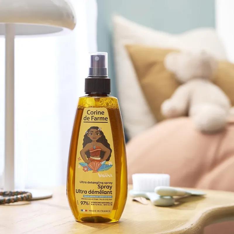 CDF--Ultra Detangling Spray Dry & Curly Hair Disney Vaiana 200Ml