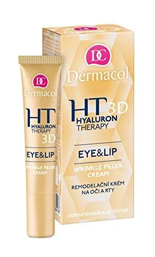Dermacol Hyaluron 3D Eye & Lip Cream for Whitening & Wrinkles - 15 ml