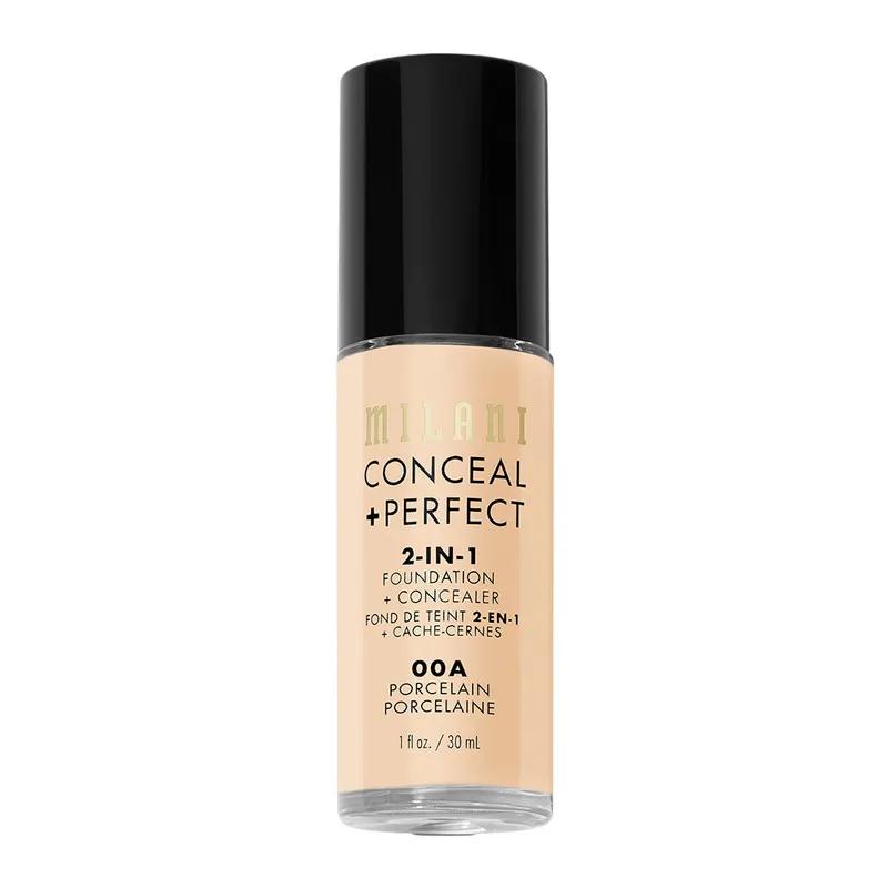 Milani Conceal + Perfect 2-In-1 Foundation - 00A Porcelaine