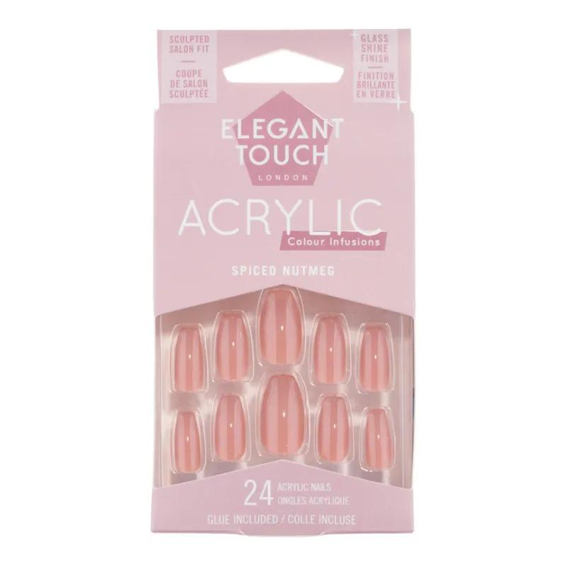 Elegant Touch Colour Acrylic Spiced Nutmeg