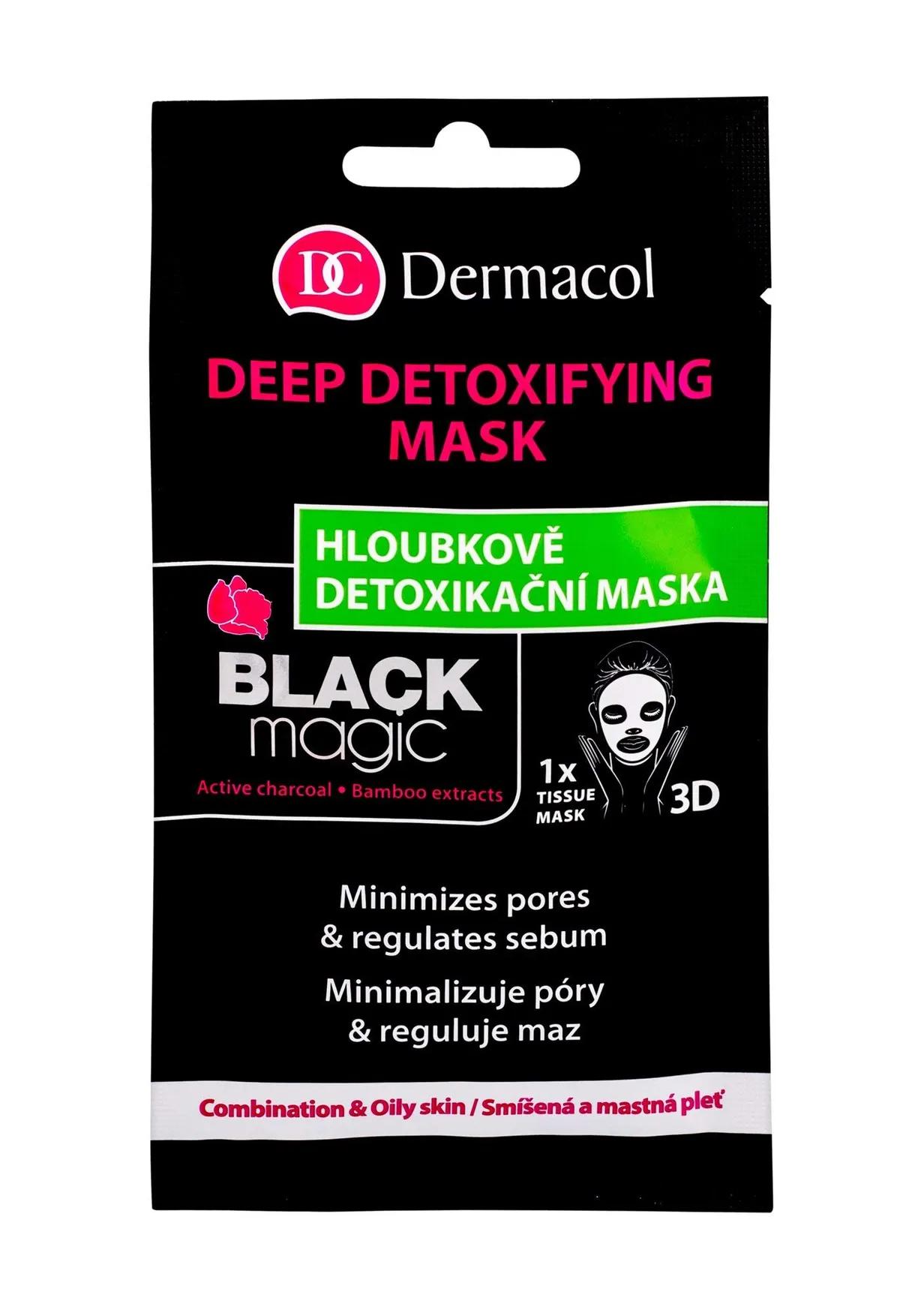 Dermacol 3D Tissue Detoxifying Mask Black Magic