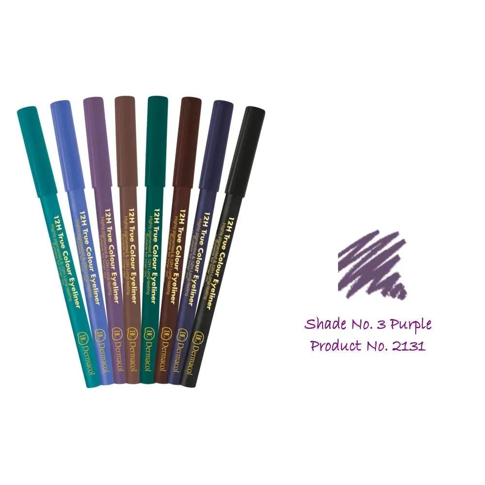 Dermacol 12H True Colour Eyeliner | (Purple)