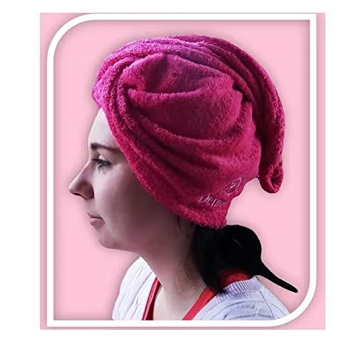 Dermacol Hairdressing Turban Magenta color