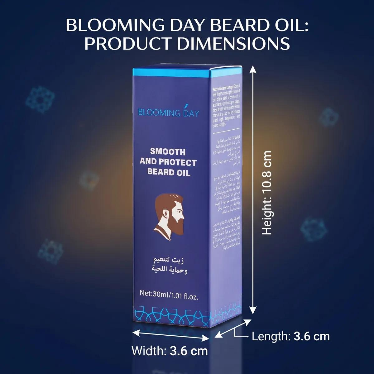 Blooming Day Smooth & Protect Beard Oil 30ml