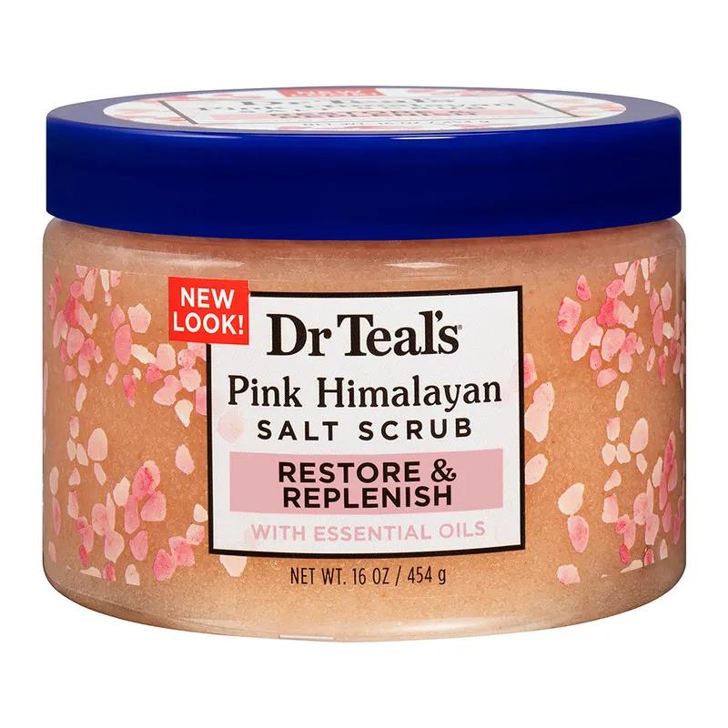 Dr Teal's Epsom Salt Body Scrub - Pink Himalayan 454g