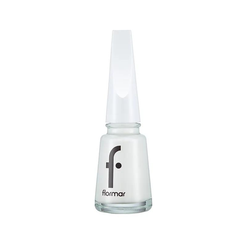 Flormar Nail Enamel - 400 Bright white