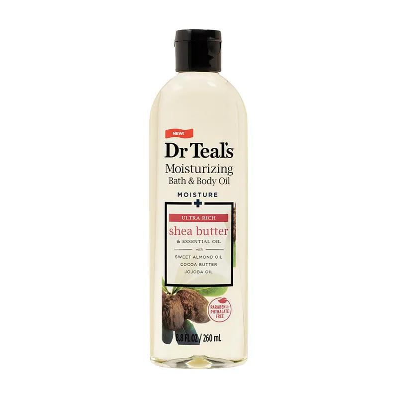 Dr Teal's Moisturizing Bath & Body Oil Shea Butter & Essential Oil 260Ml