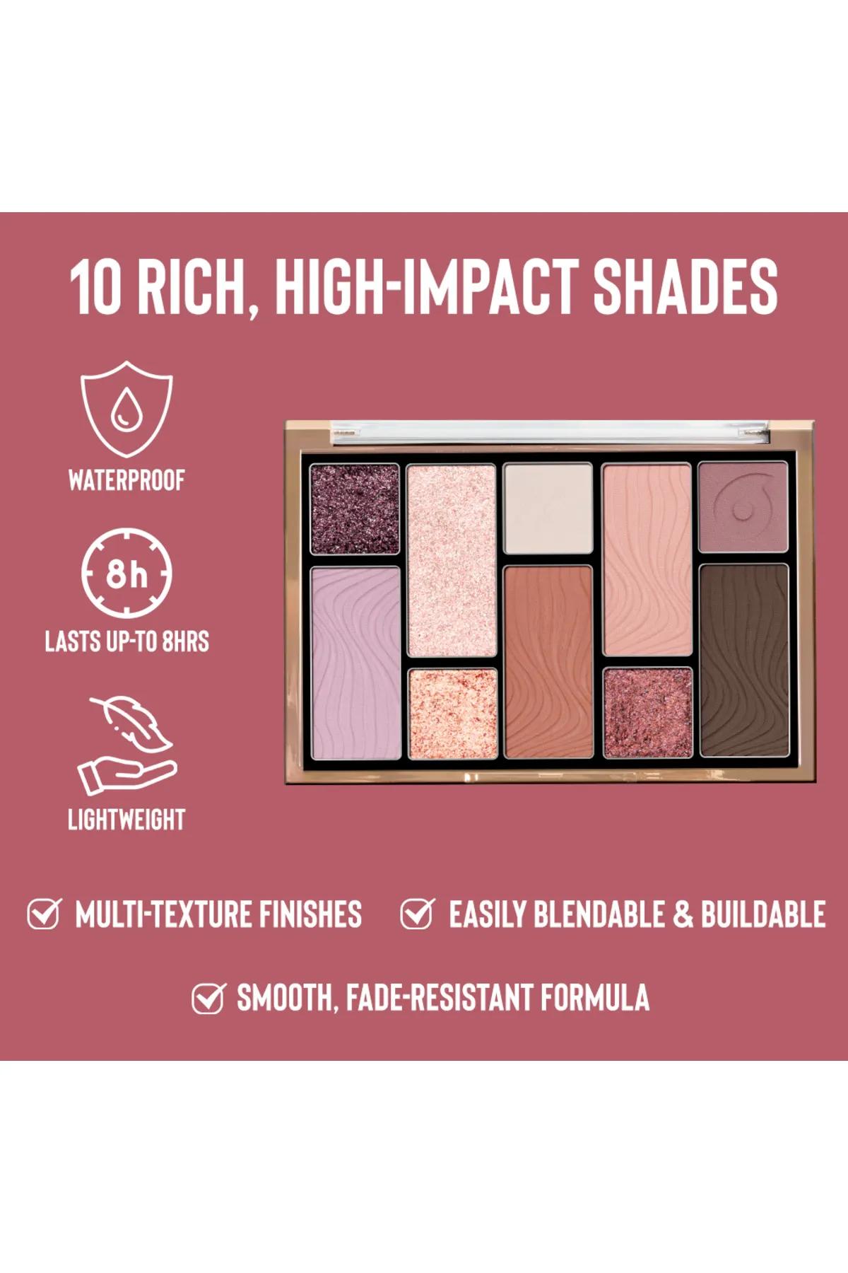 10 Color Eyeshadow Palette-CEP001