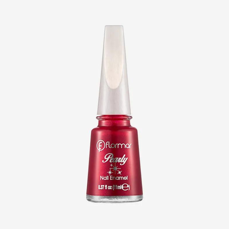 Flormar Pearly Nail Enamel - PL074 Red Attraction