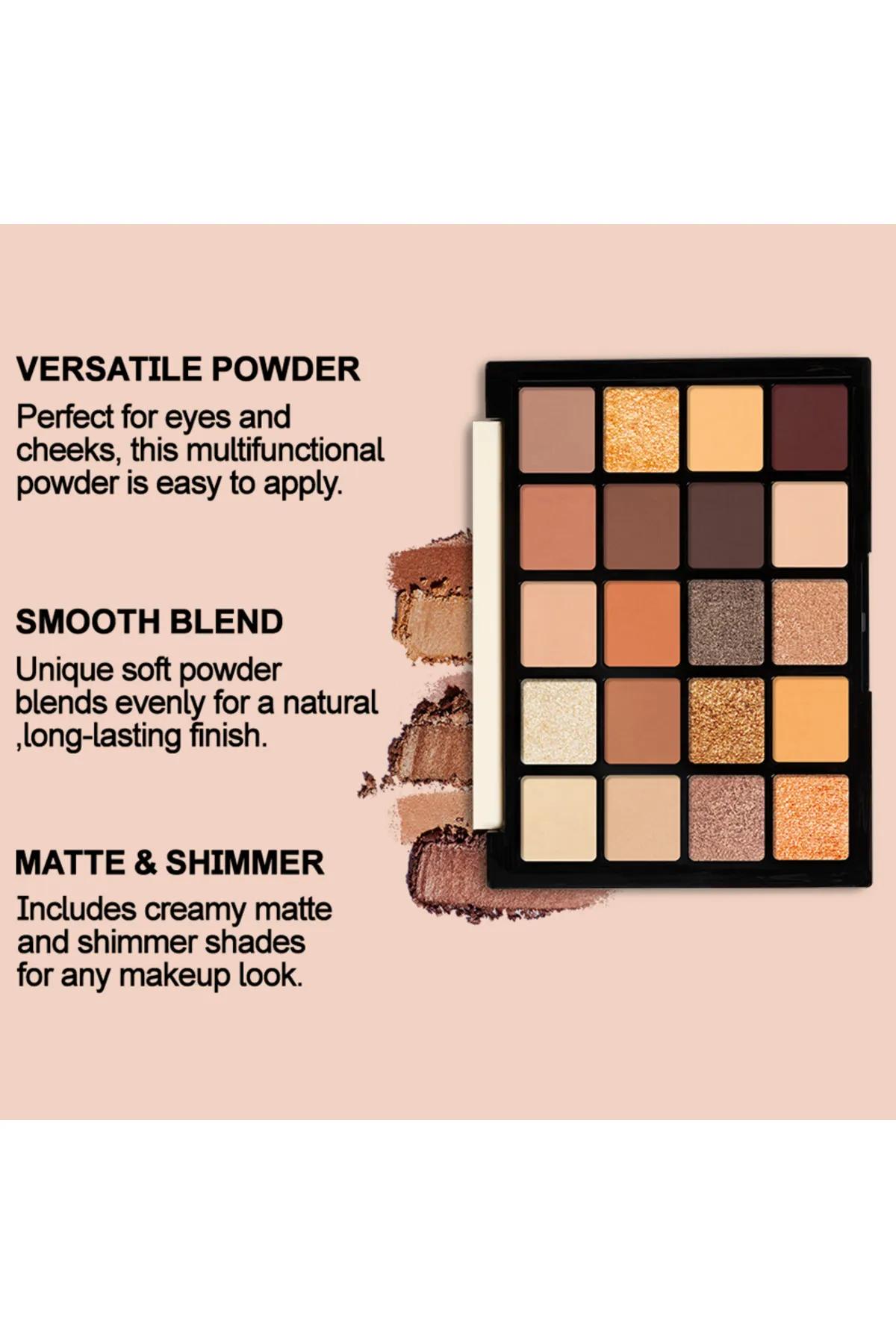 Character Shadow Gallery 20 Color Eyeshadow Palette-SGE003