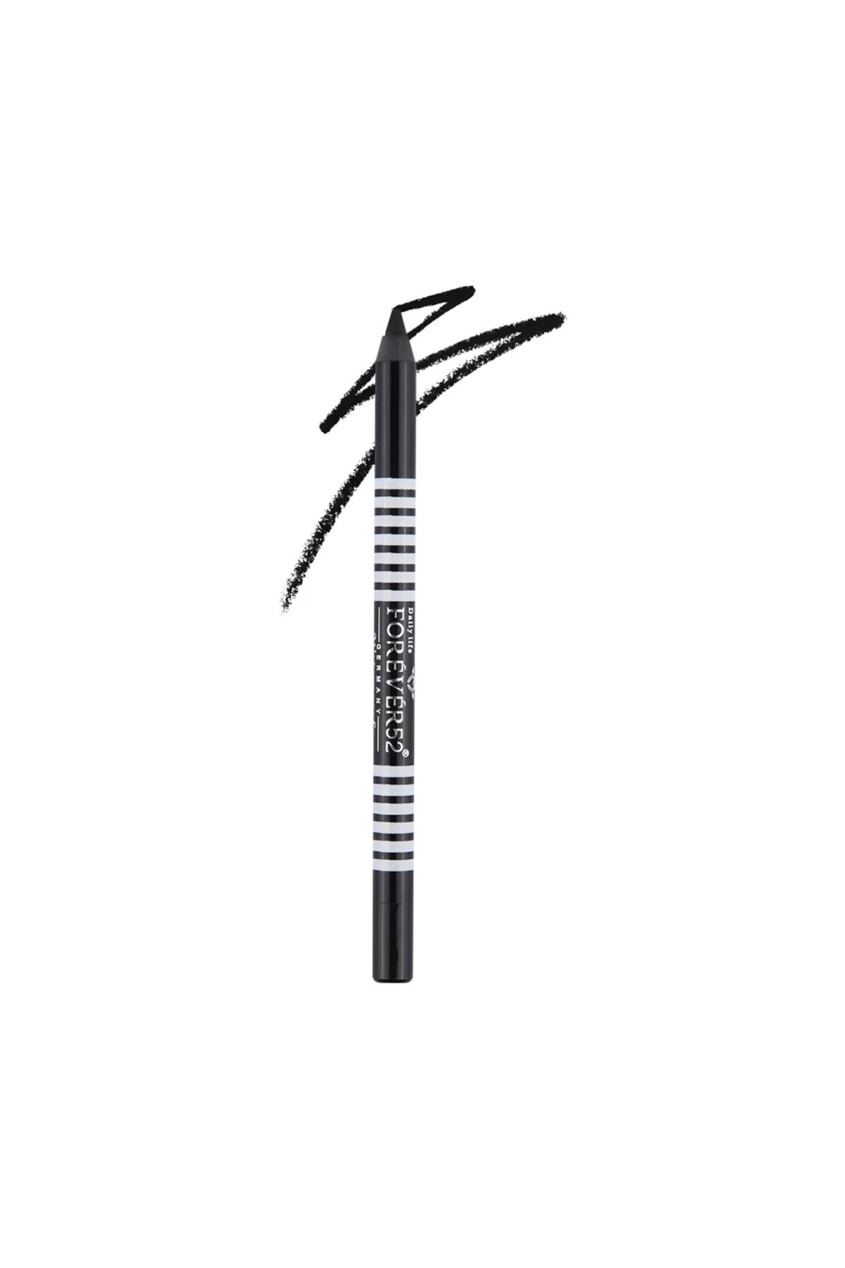 Waterproof Smoothening Eye Pencil-Onyx Black - F501