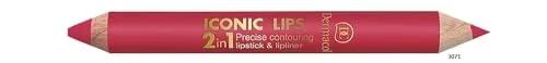 Dermacol Iconic Lips 2in1 Lipstick & Lipliner | (No 6)