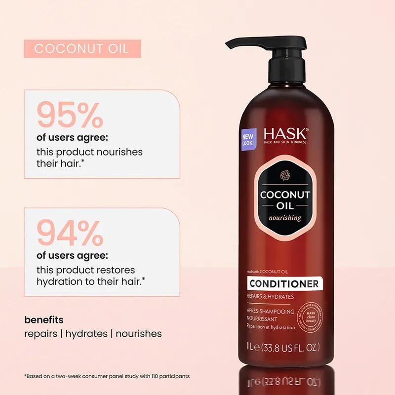 Hask Coconut Oil  Nourishing Conditioner 1L