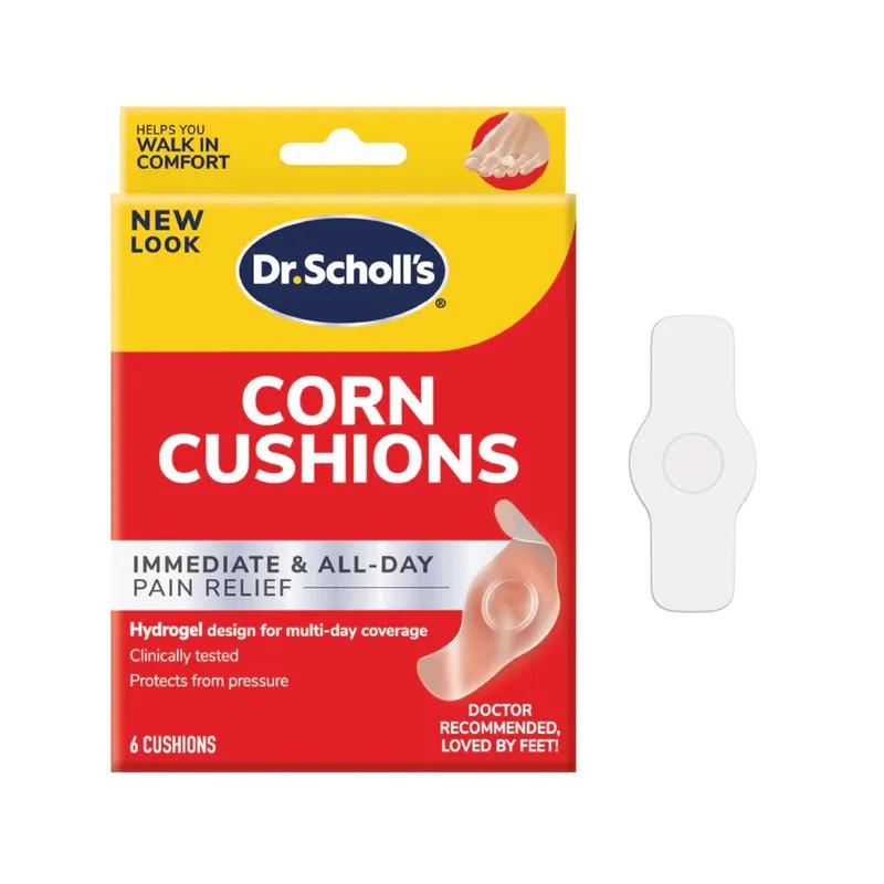 Dr. Scholl's DuraGel Corn Cushion Immediate & All Day Pain Relief 6ct
