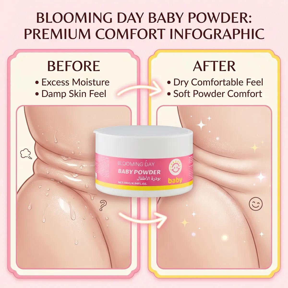Blooming Day Baby Powder 140g