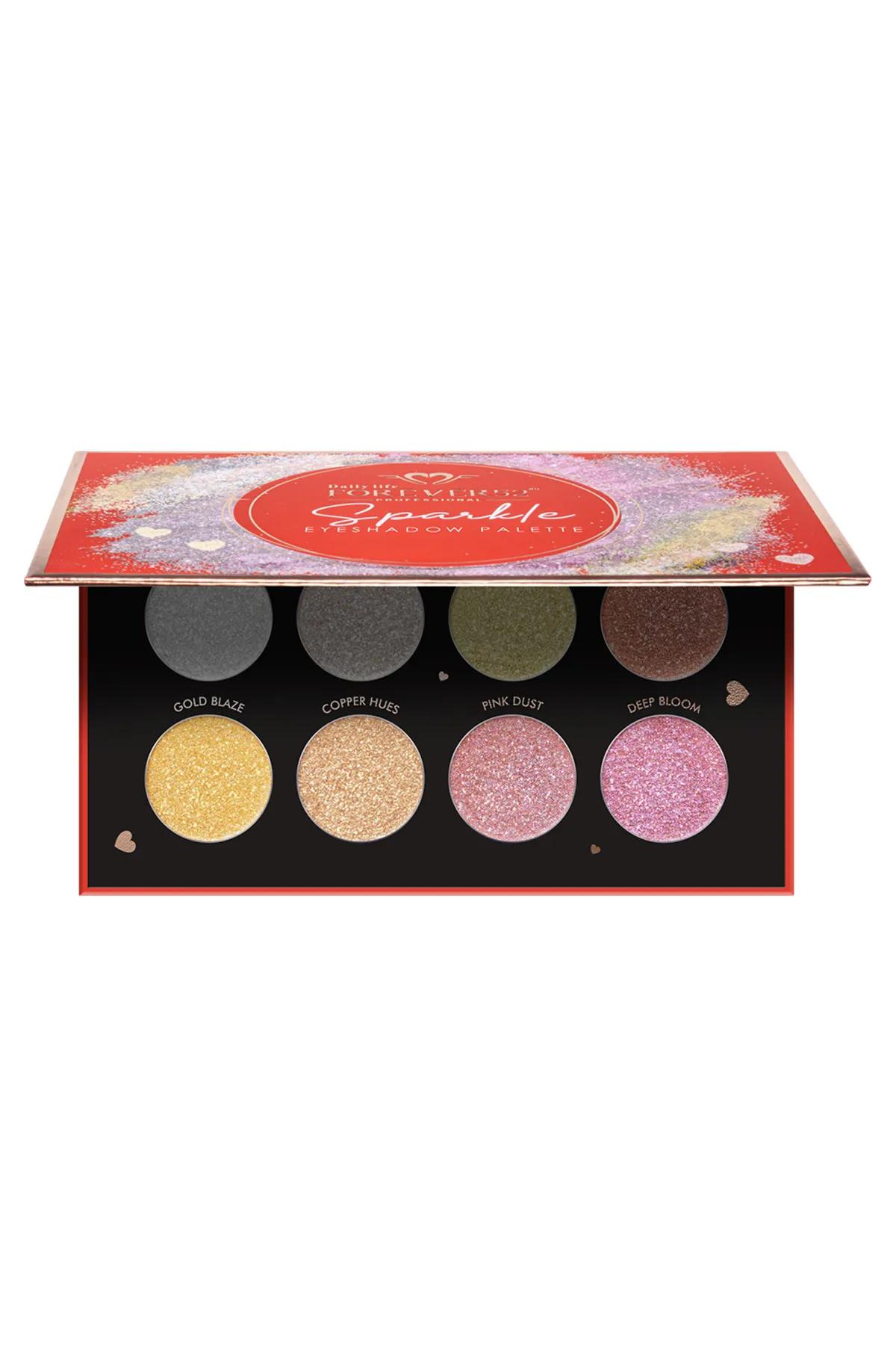 Sparkle 8 Color Eyeshadow Palette-Multicolor -SKE001