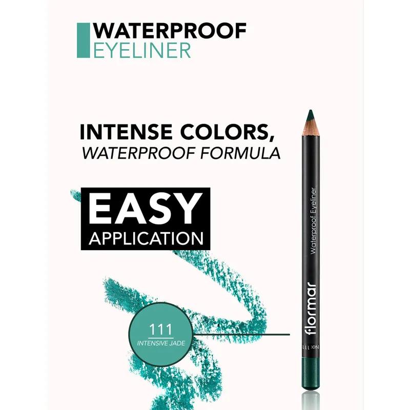 Flormar Eyeliner Pencil - 111 Intensive Jade