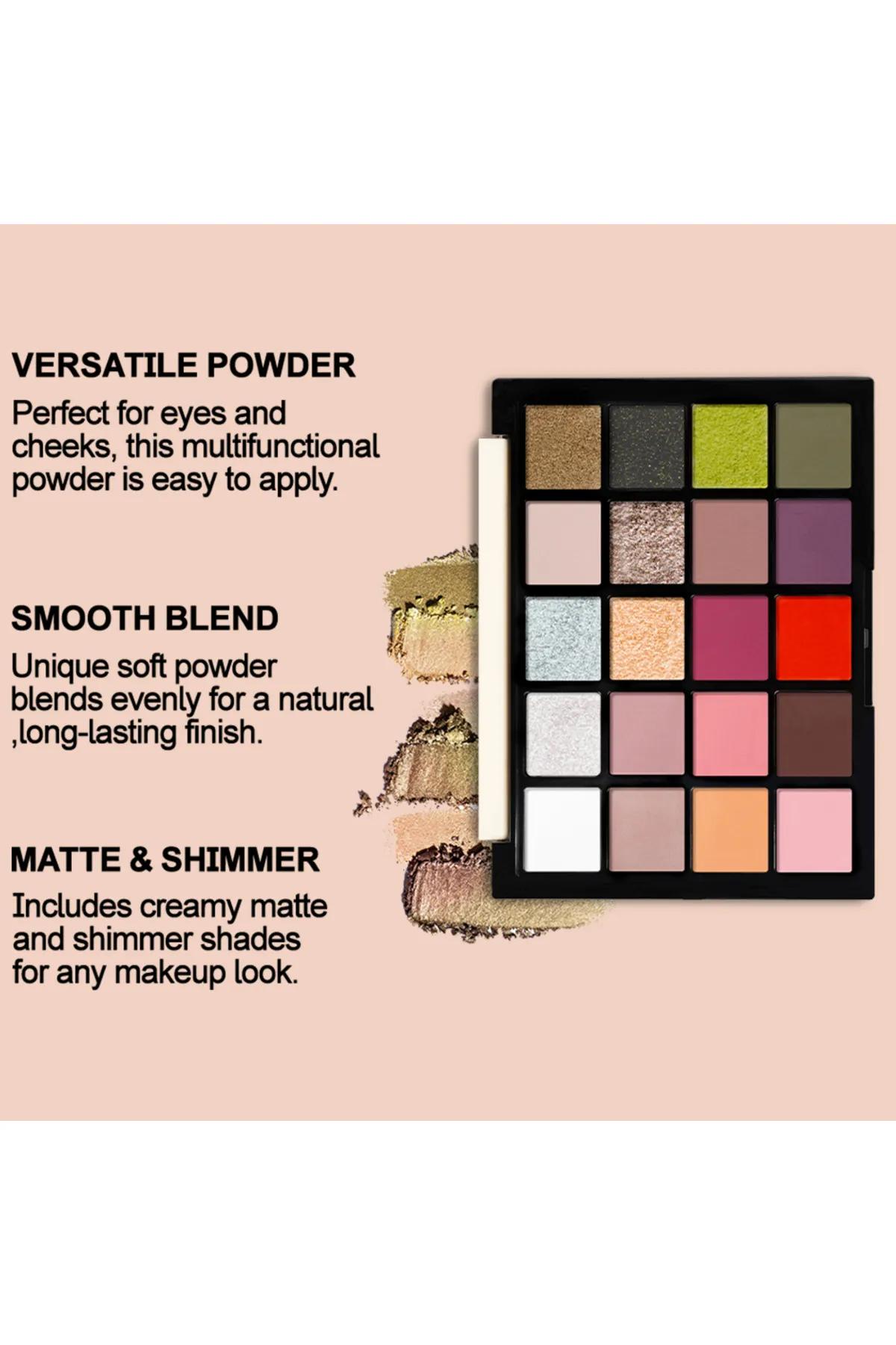 Character Shadow Gallery 20 Color Eyeshadow Palette-SGE002