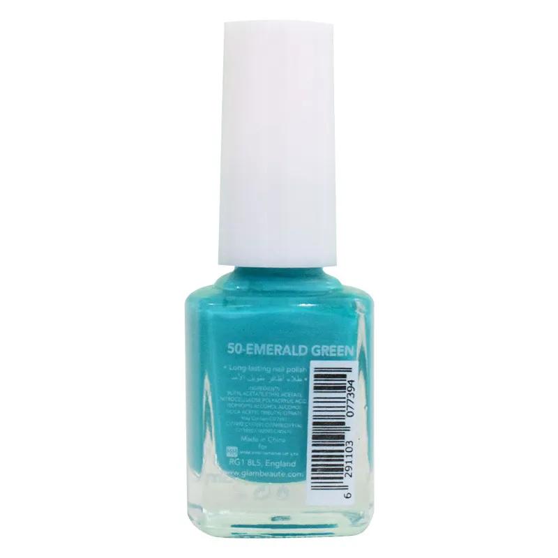 GlamBeaute Nail Enamel 50 - Emerald Green