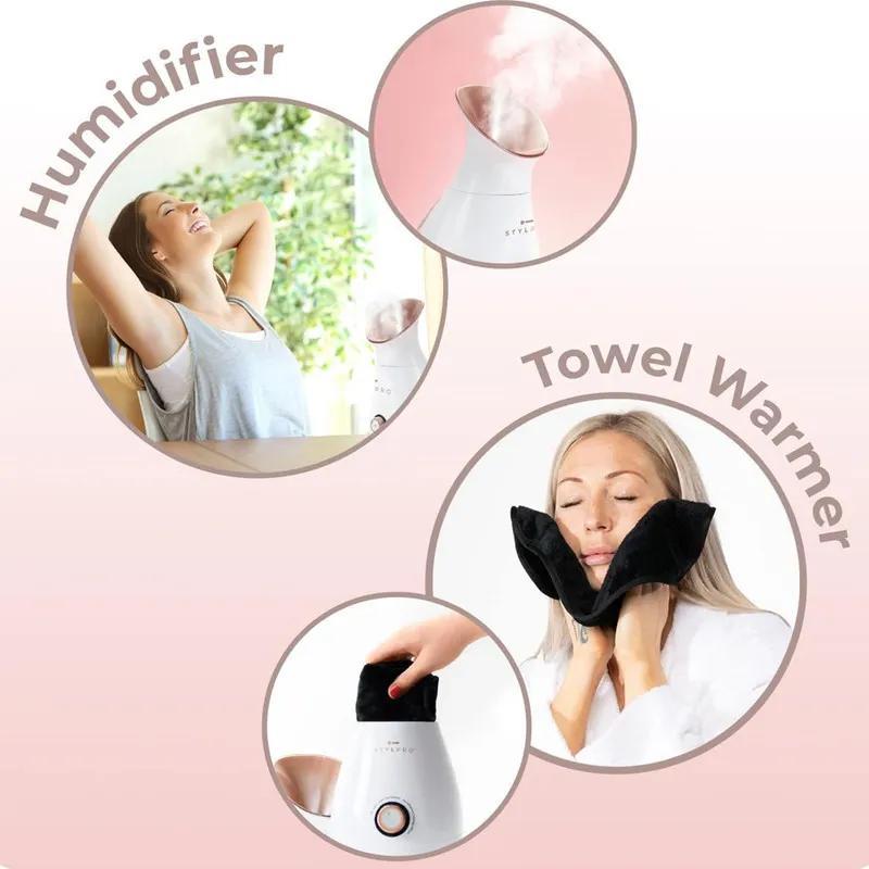 Stylpro 4-in1 Ionic Spa Facial Steamer Rose Gold - OCP20