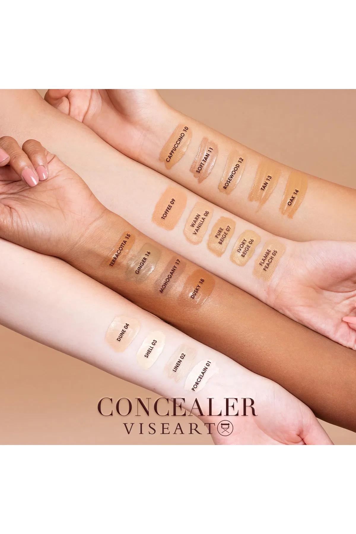 Viseart Long Wear Radiant Concealer-Dusky-018