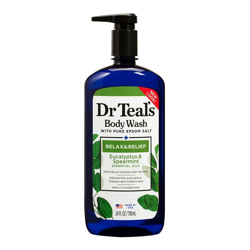Dr Teal's Epsom Salt Body Wash - Eucalyptus&Spearmint 710ml