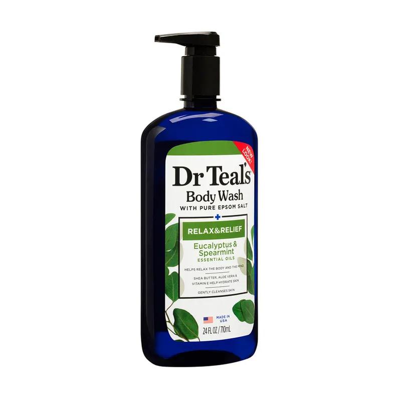 Dr Teal's Epsom Salt Body Wash - Eucalyptus&Spearmint 710ml