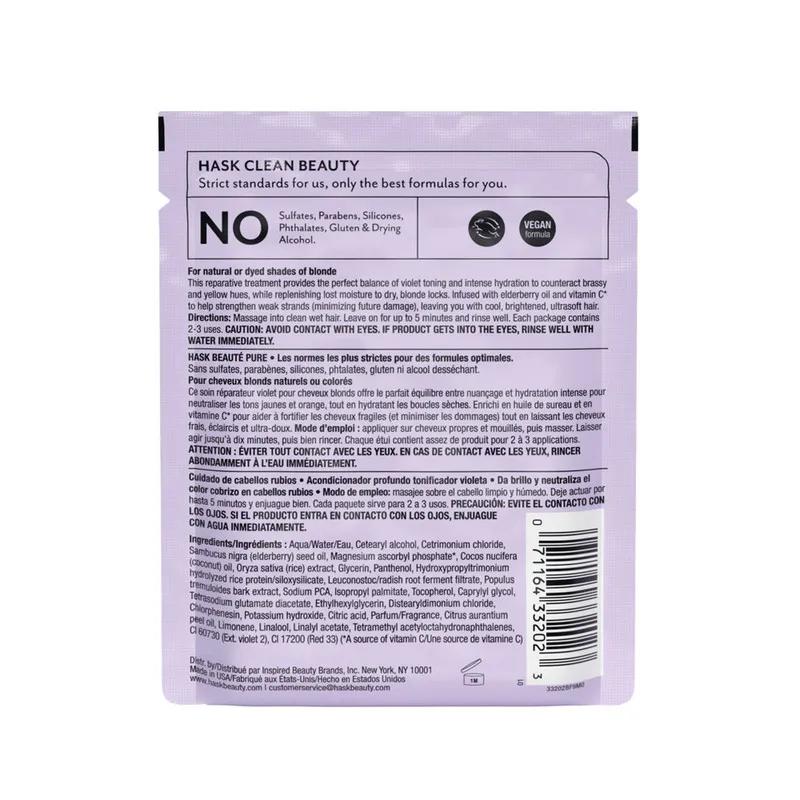 Hask Blonde Care Deep Conditioner Packette 50g