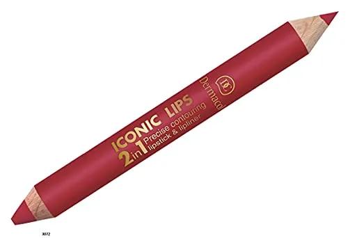 Dermacol Iconic Lips 2in1 Lipstick & Lipliner | (No 5)