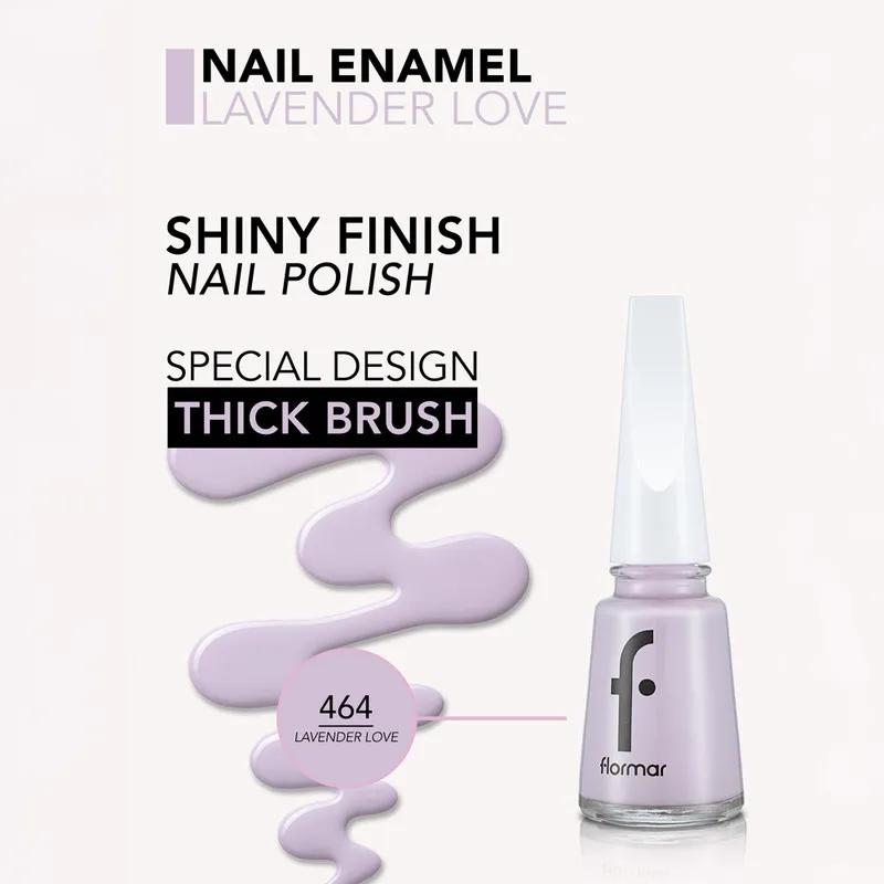 Flormar Nail Enamel - 464 Lavander Love