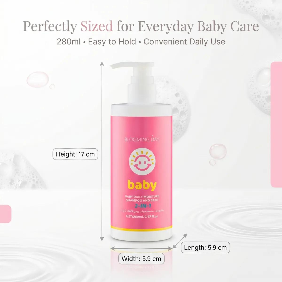 Blooming Day Baby Daily Moisture shampoo and Bath 2in1 280ml