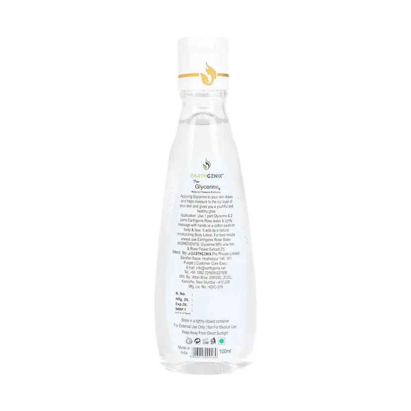 Earthgenix Pure Glycerine+Natural Flowers Extracts 100Ml