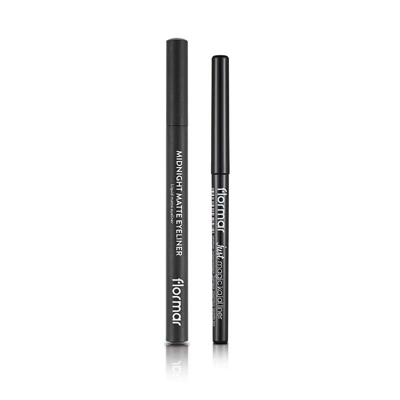 Flormar Just For Eyes Magic Kajal Liner� + Midnight Matte Eyeliner