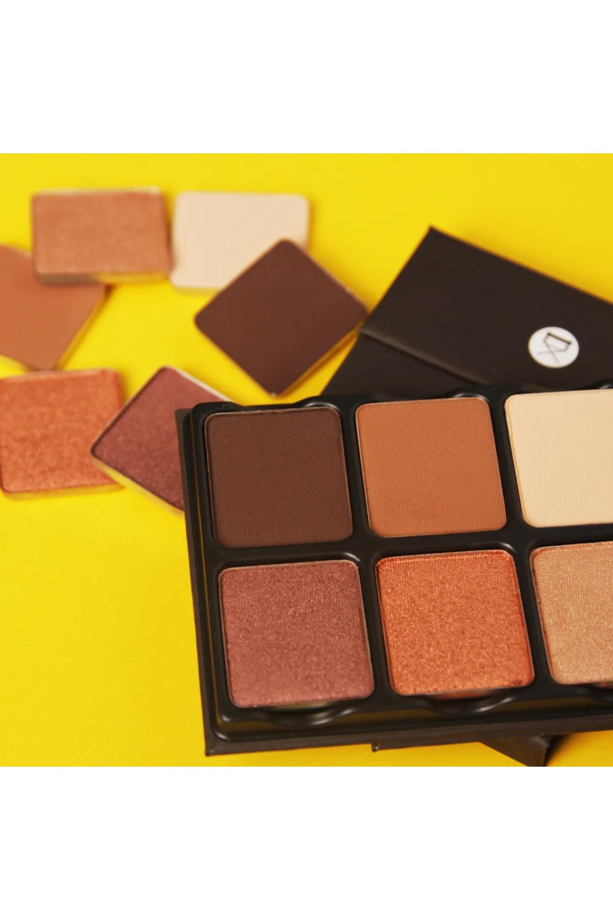 Viseart Paris 6 Colour Eyeshadow Palette Theory II Minx – VPV02