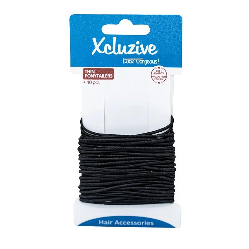 Xcluzive Thin Pony Tailers 40S Bk