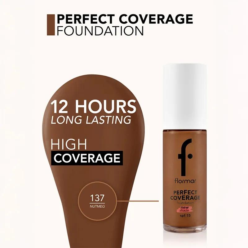 Flormar NP Perfect Coverage Fdt- 137 Nutmeg