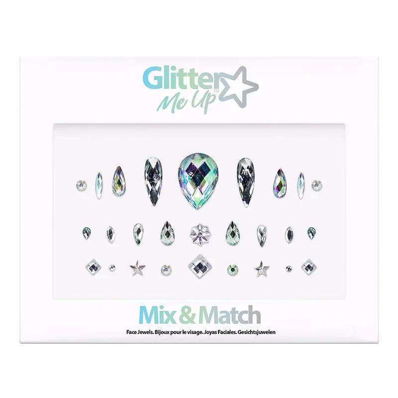 Glitter Me Up Mix & Match Gems Face Jewels