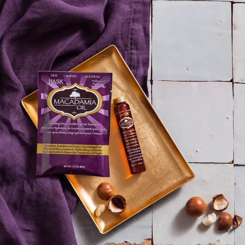 Hask Macadamia Oil Hydrating Deep Conditioning Hair Treatment 50g