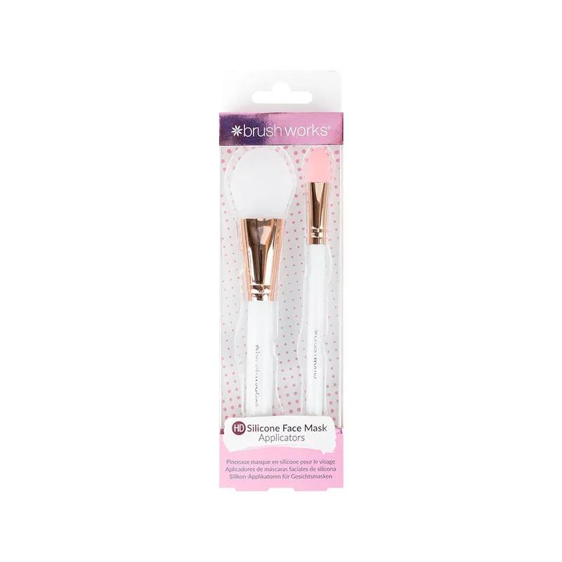 Brushworks HD Silicone Face Mask Applicators - 2 Pack