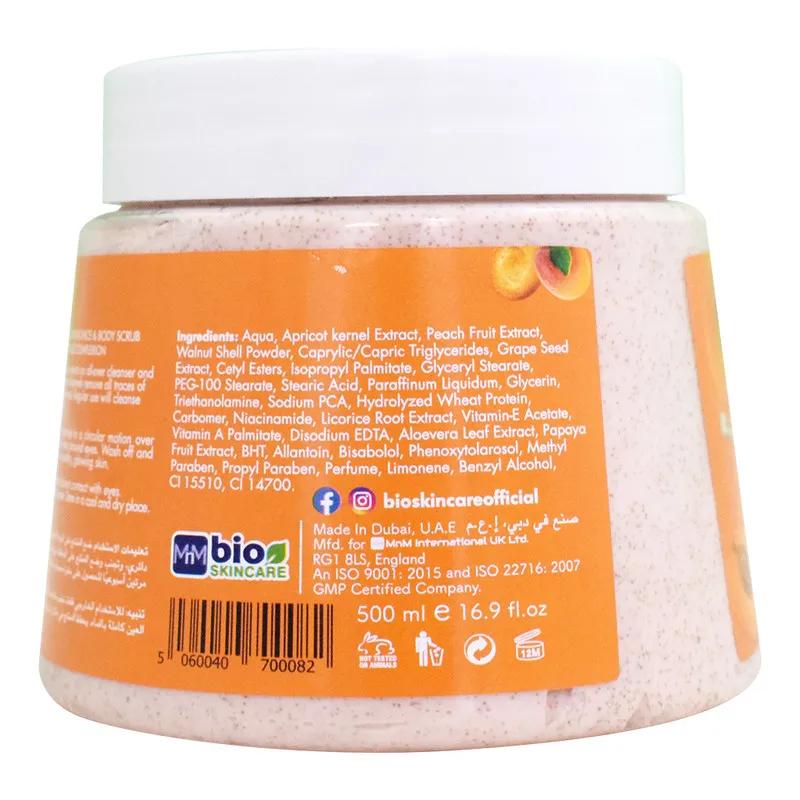 Bioskincare Apricot & Peach Facial Scrub 500Ml