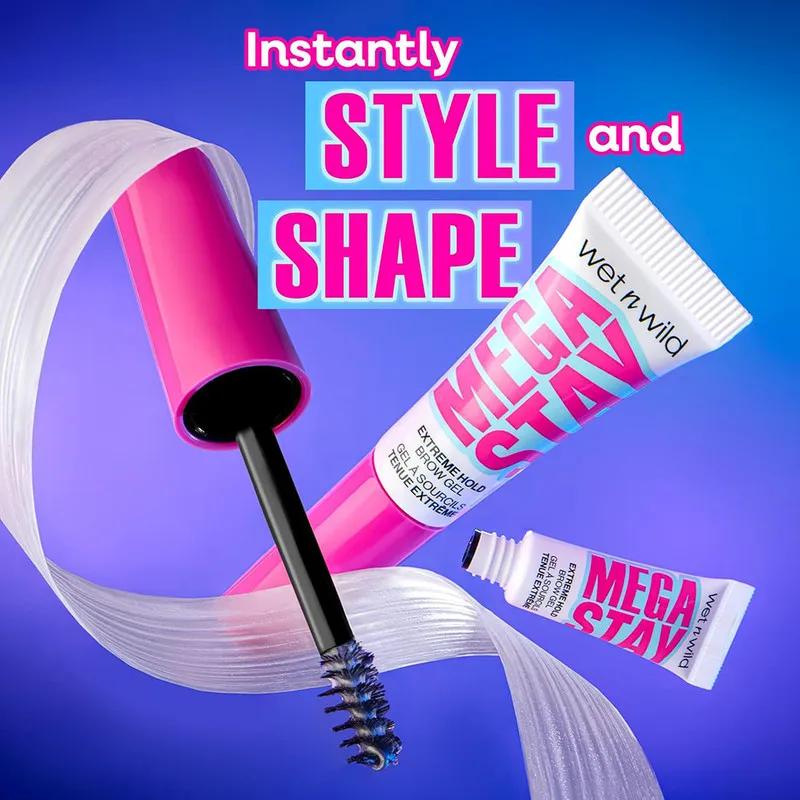WnW Mega Stay Extreme Hold Brow Gel Clear