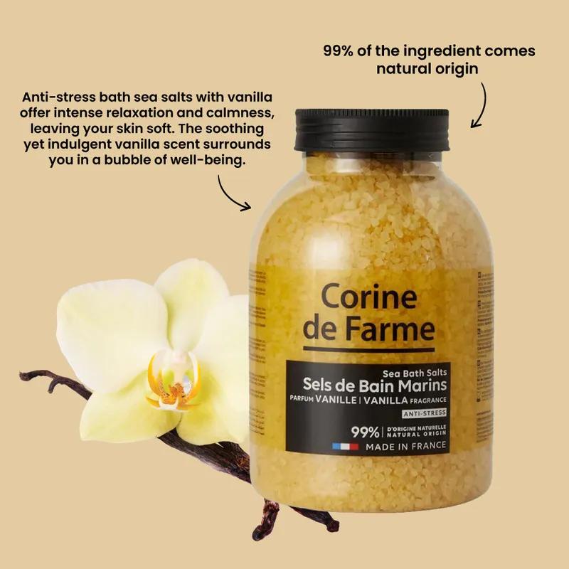 CDF-- Bath Sea Salt - Vanilla 1.3Kg