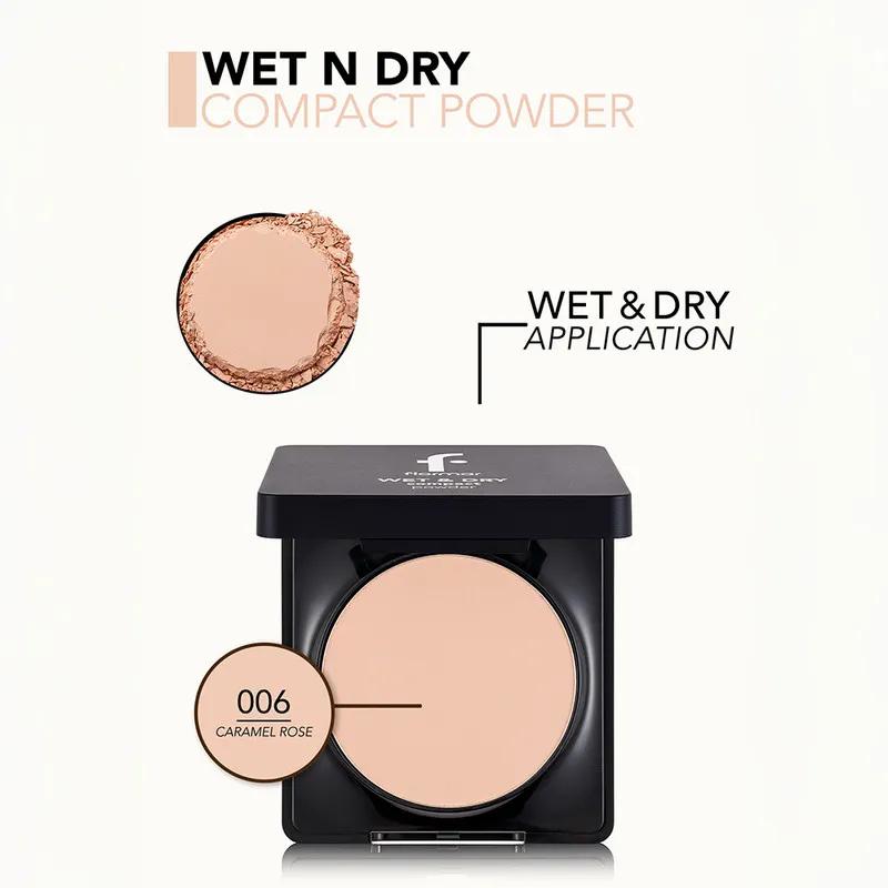 Flormar NP Wet & Dry Compact Powder - 006 Caramel Rose