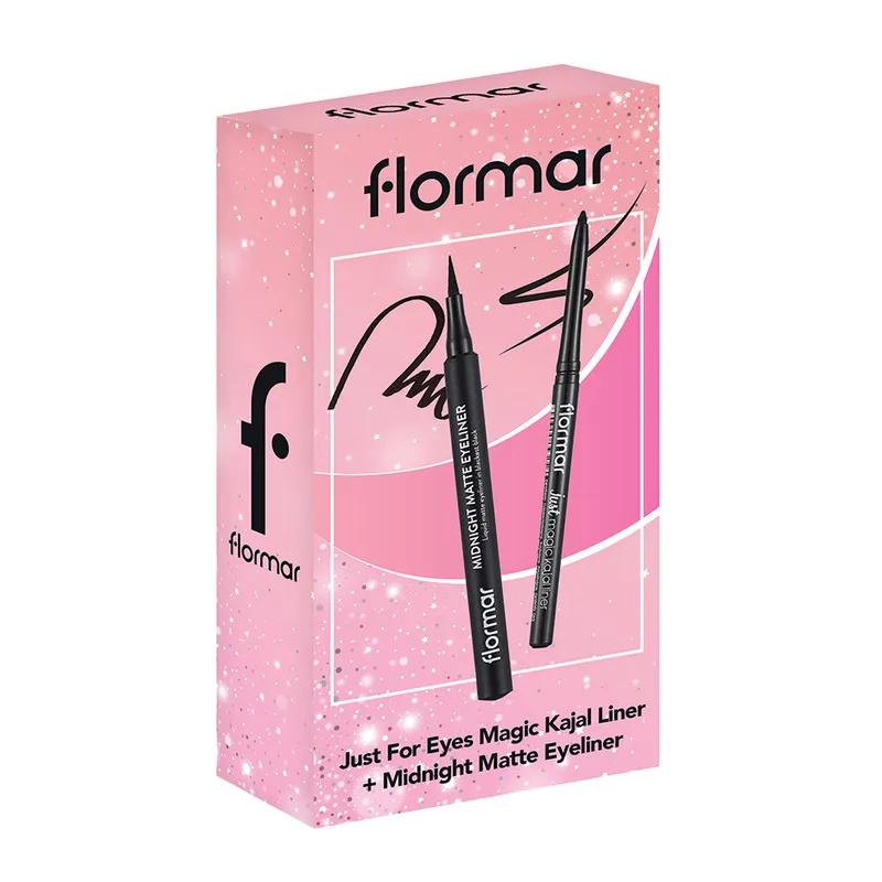 Flormar Just For Eyes Magic Kajal Liner� + Midnight Matte Eyeliner