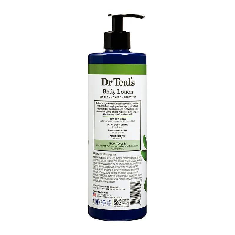 Dr Teal's Body Lotion Eucalyptus & Spearmint 532 Ml