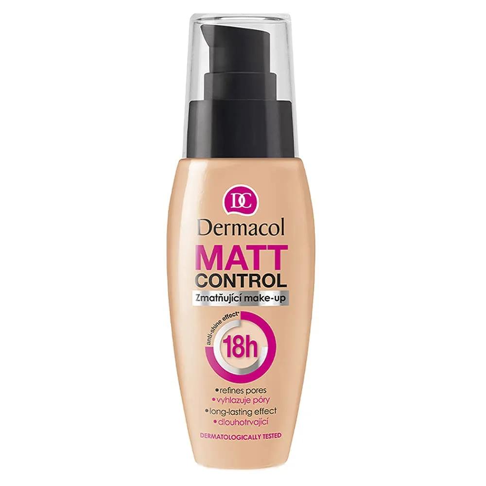 Dermacol Matt Control Make-Up No 5.0 - Mattifying Waterproof Foundation for Skin