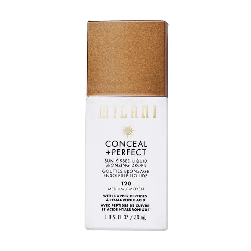 Milani Conceal + Perfect Sun Kissed Liquid Bronzing Drops 120 Medium
