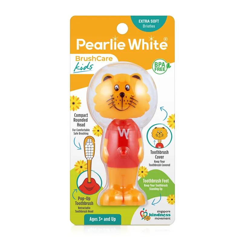 Pearlie White Kids Toothbrsh &Cover
