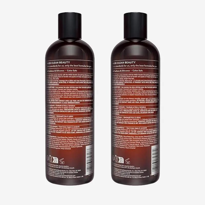 Hask Keratin Shampoo 355Ml & Conditioner 355Ml X2 Value Pack