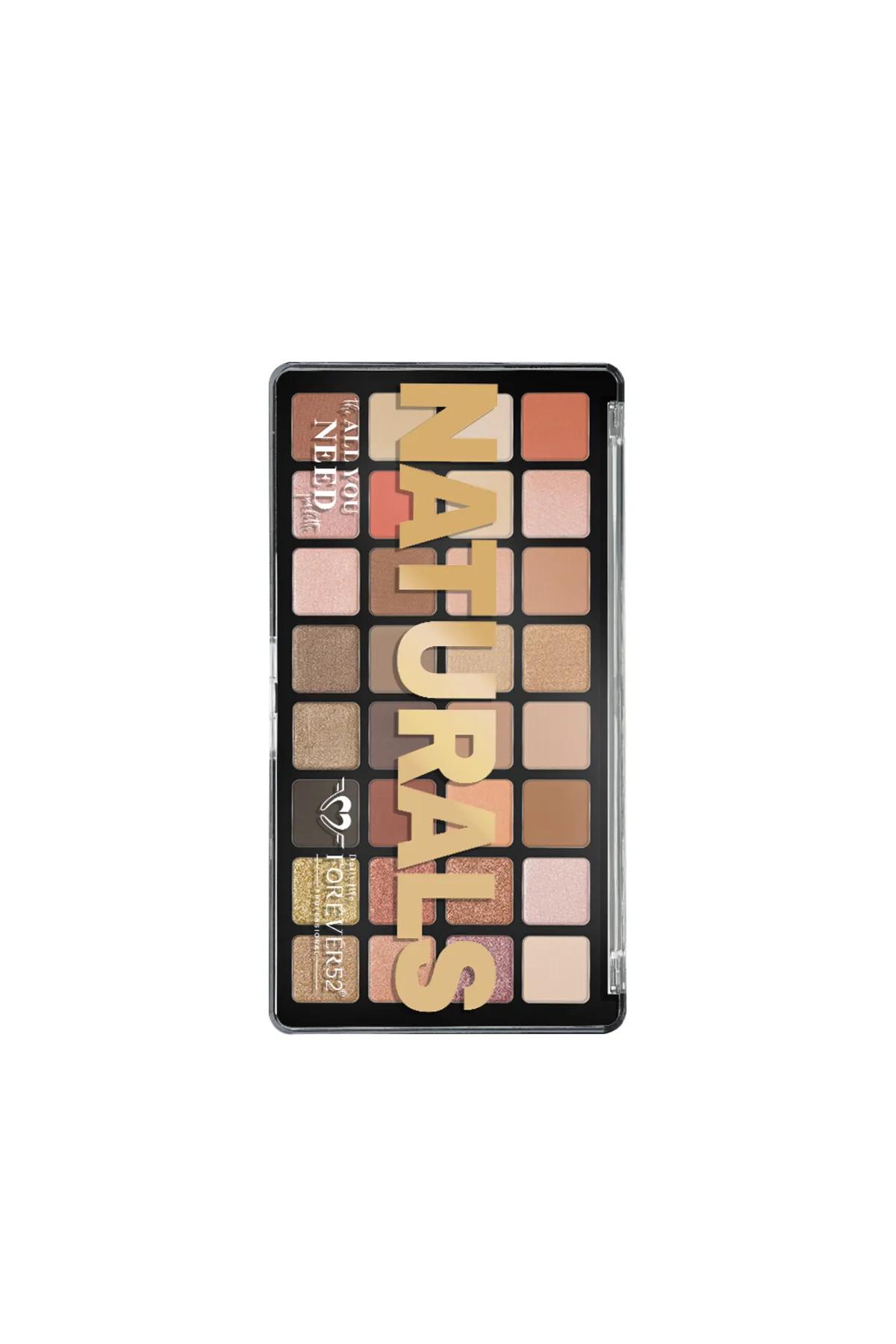 Forever52 Naturals 32 Color Eyeshadow Palette-Radiant Prism - NTR005